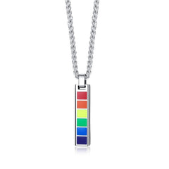 LGBTQ Gay Traffic Light Necklace