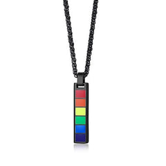 LGBTQ Gay Traffic Light Necklace