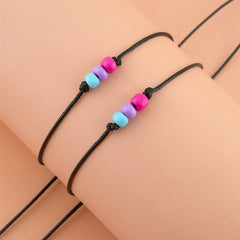 2 Piece Bisexual Bead Bracelet