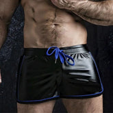Leather-Look Cruise Shorts