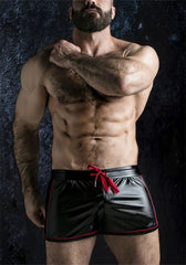Leather-Look Cruise Shorts