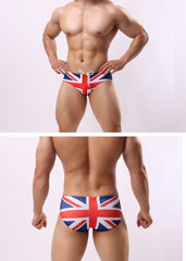 Union Jack Wide Swim Briefs