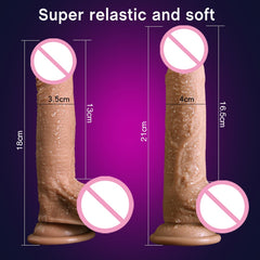 Super Realistic Dildo With Strapon Option