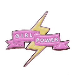 Girl Power Enamel Pin