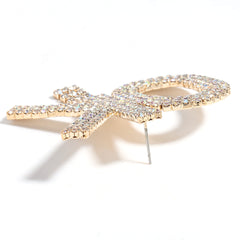 OK Rhinestone Earrings