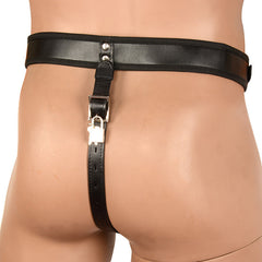 Gay Chastity Locking Belt Briefs