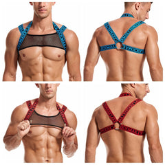 Jockmail Elastic Mesh Harness
