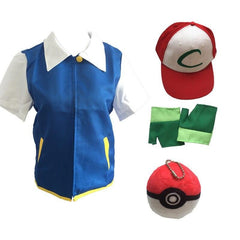 Ash Ketchum Pokemon Costume