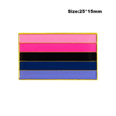 Omnisexual Flag Enamel Pin