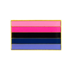 Omnisexual Flag Enamel Pin