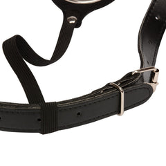 Strapped BDSM Penis Restraint Belt With Buckles