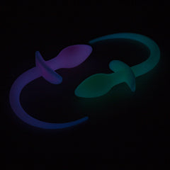 Glow In The Dark Tail Anal Plug