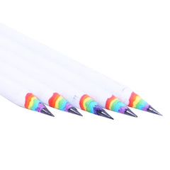 Set Of 5 Rainbow Pride 2B Pencils