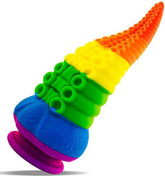 LGBT Rainbow Tentacle Dildo