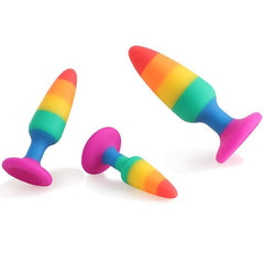 LGBT Rainbow Butt Plug