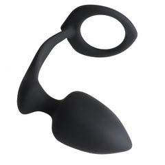 Rapture Cock Ring With Butt Plug