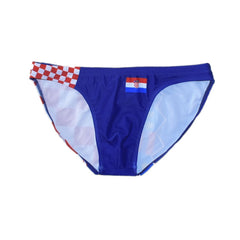 Croatia Flag Swim Briefs