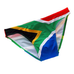 South Africa Flag Swim Briefs
