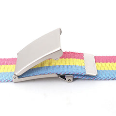 Pansexual Pride Flag Canvas Belt