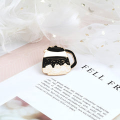 Nature In My Coffee Enamel Pin