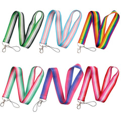 Aromantic Pride Lanyard