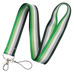 Aromantic Pride Lanyard