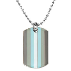 Demiboy Pride Tag Necklace
