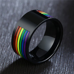 Rainbow Pride Flag Ring
