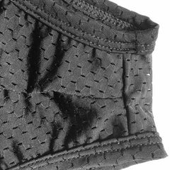 Black Breathable Mesh Gay Bodysuit