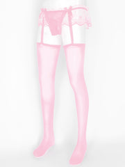 Gay Pantyhose Garter + Stocking