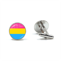 Pansexual Pride Cufflinks