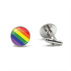 Gay Pride Cufflinks