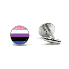 Genderfluid Pride Cufflinks