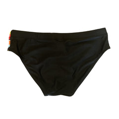 Abstract Wave Swim Briefs