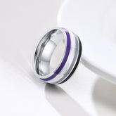 Asexual Pride Ring