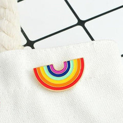 LGBT Rainbow Enamel Pin