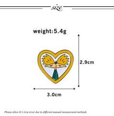 Hey Arnold Enamel Pin