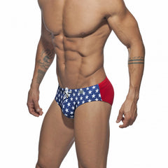Star-Spangled Swim Briefs
