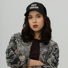 Gay Trash Trucker Cap