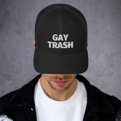 Gay Trash Trucker Cap