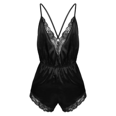 Satin Lace Sissy Bodysuit - The RainbowBoys