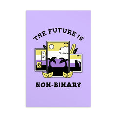 The Future Is Non-Binary Postcard