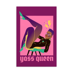 Yasss Queen Postcard