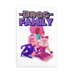 Drag Family Postcard