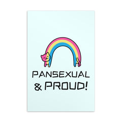 Pansexual & Proud Postcard