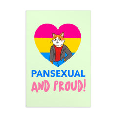 Pansexual And Proud Postcard