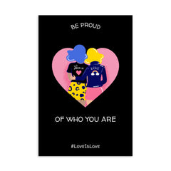 Be Proud Of Who You Are Postcard