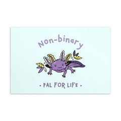 Non-Binary Pal For Life Postcard