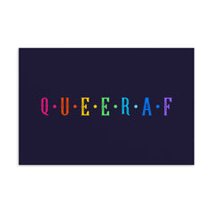 Queer AF Postcard