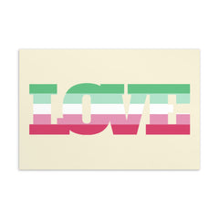 Abrosexual Pride Postcard